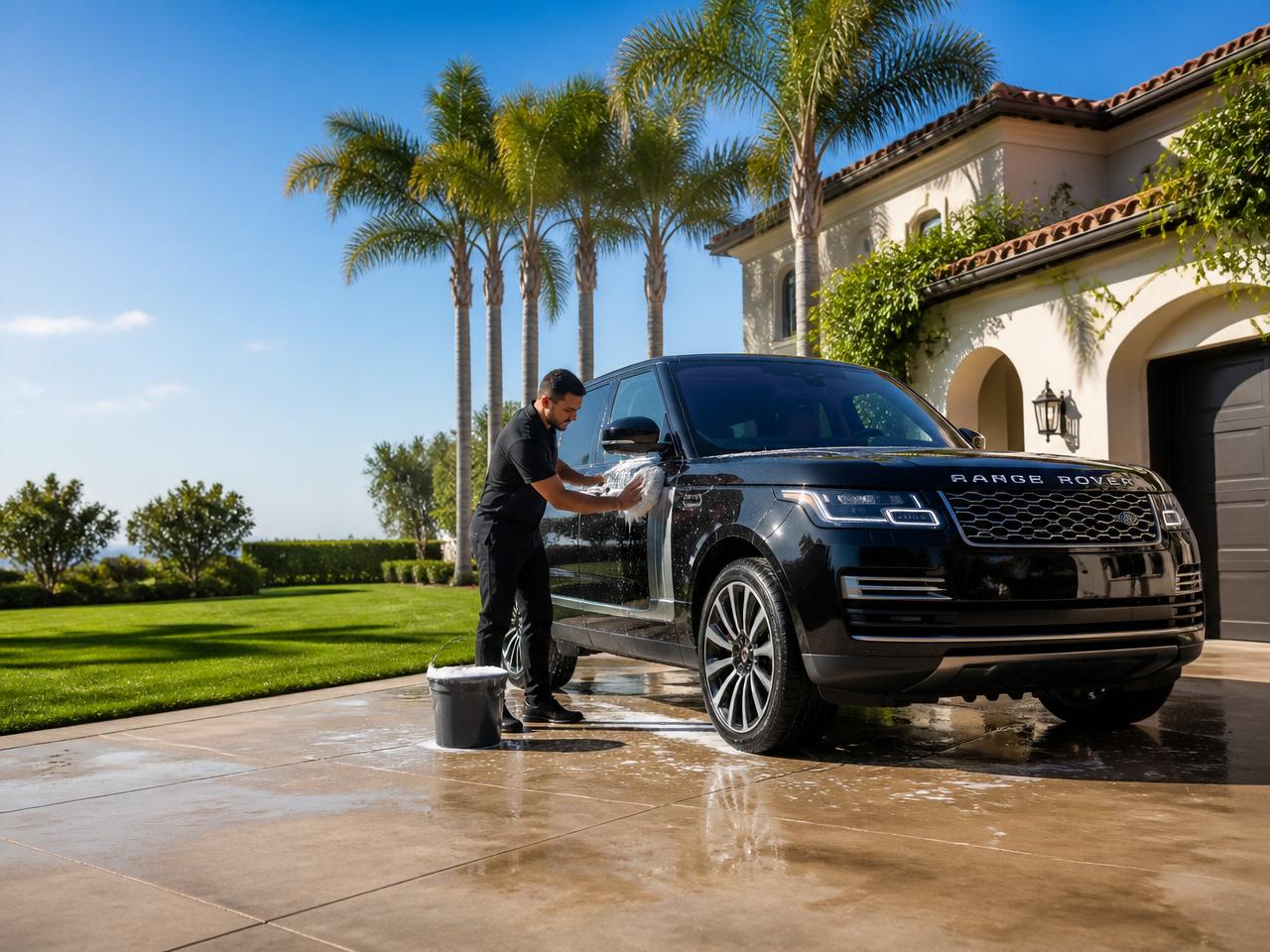 Personal Vehicles exterior cleaning by Aqua Professional Services